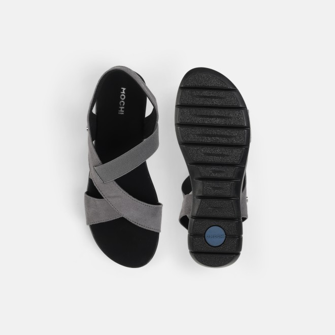 Mochi Women Grey Casual Sandals (SKU: 33-800193-14-36)