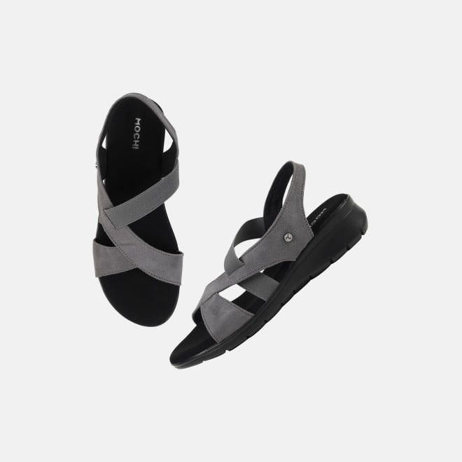 Mochi Women Grey Casual Sandals (SKU: 33-800193-14-36)