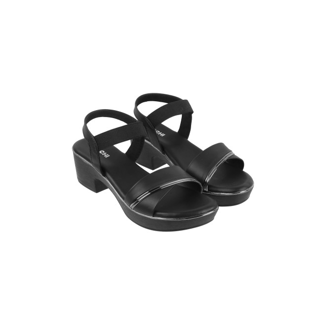 Mochi Women Black Casual Sandals (SKU: 33-800631-11-36)