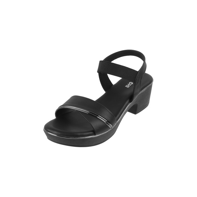 Mochi Women Black Casual Sandals (SKU: 33-800631-11-36)