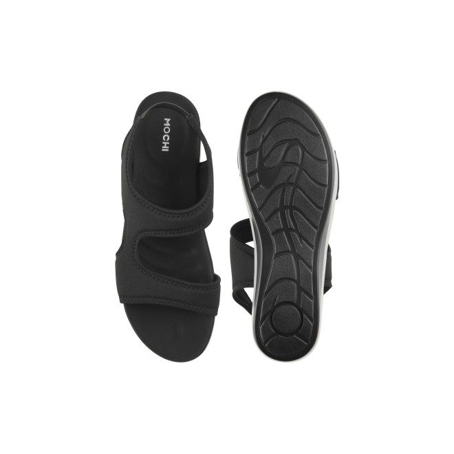 Mochi Women Black Casual Sandals (SKU: 33-800632-11-36)