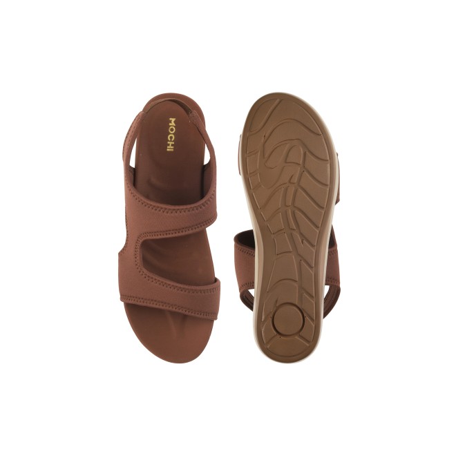 Mochi Women Brown Casual Sandals (SKU: 33-800632-12-36)