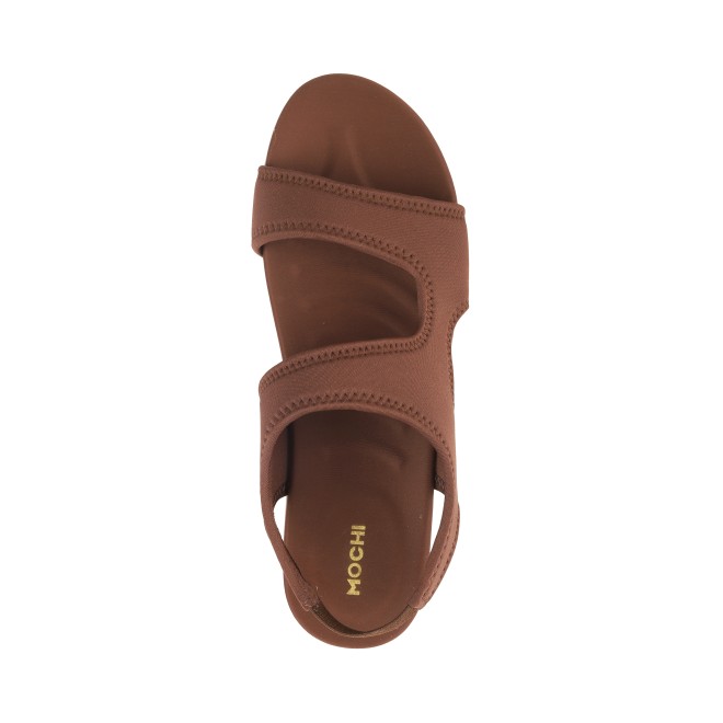 Mochi Women Brown Casual Sandals (SKU: 33-800632-12-36)