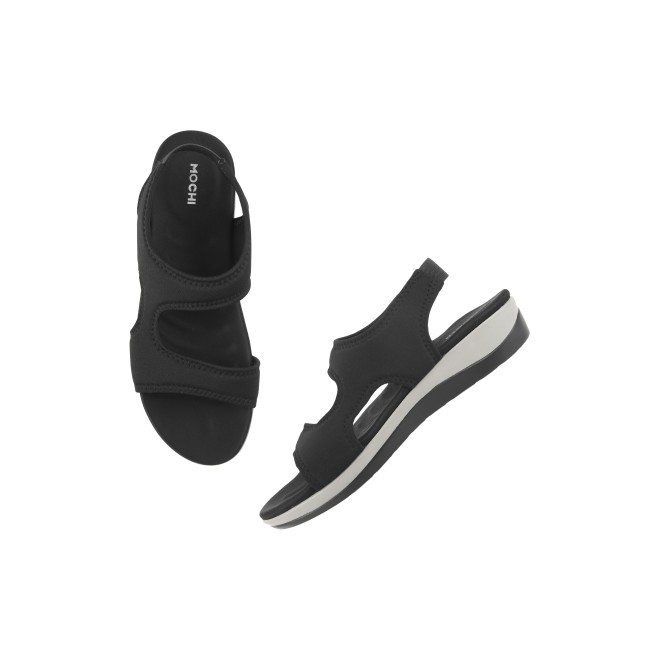 Mochi Women Black Casual Sandals (SKU: 33-800632-11-36)