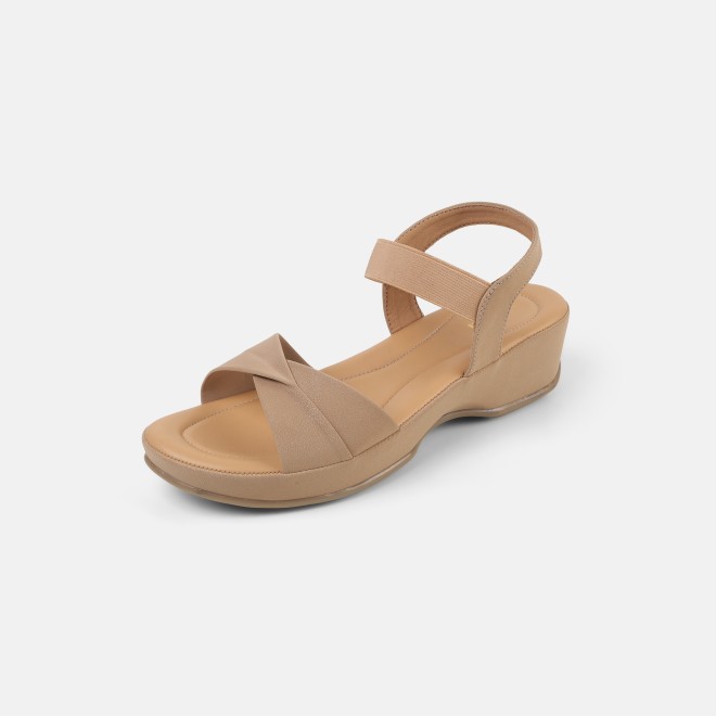 Mochi Women Beige Casual Sandals (SKU: 33-800799-20-36)