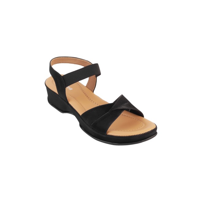 Mochi Women Black Casual Sandals (SKU: 33-800799-11-36)