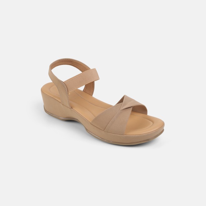 Mochi Women Beige Casual Sandals (SKU: 33-800799-20-36)