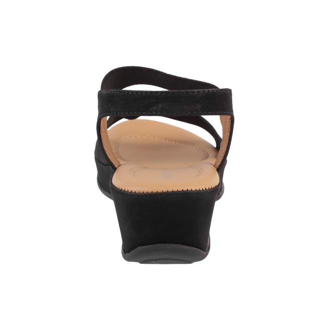Mochi Women Black Casual Sandals (SKU: 33-800799-11-36)