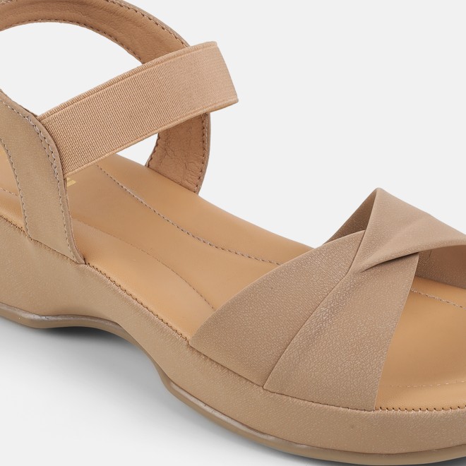 Mochi Women Beige Casual Sandals (SKU: 33-800799-20-36)