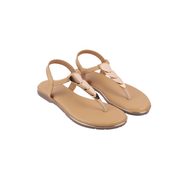 Mochi Women Beige-red Casual Sandals (SKU: 33-800925-89-37)