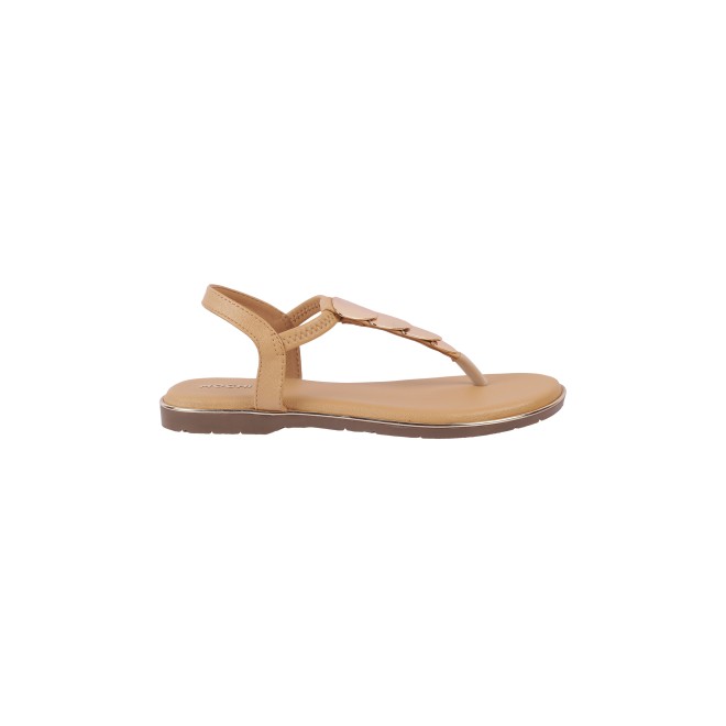 Mochi Women Beige-red Casual Sandals (SKU: 33-800925-89-37)