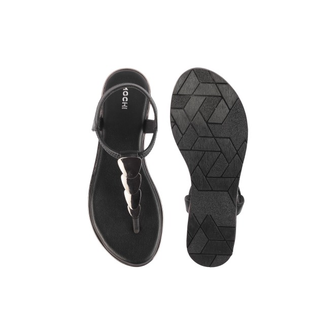 Mochi Women Black Casual Sandals (SKU: 33-800925-11-37)