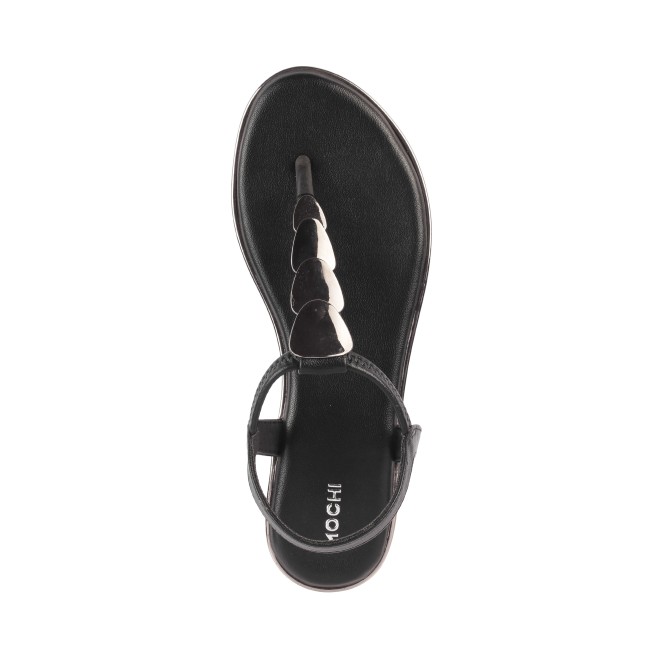 Mochi Women Black Casual Sandals (SKU: 33-800925-11-37)
