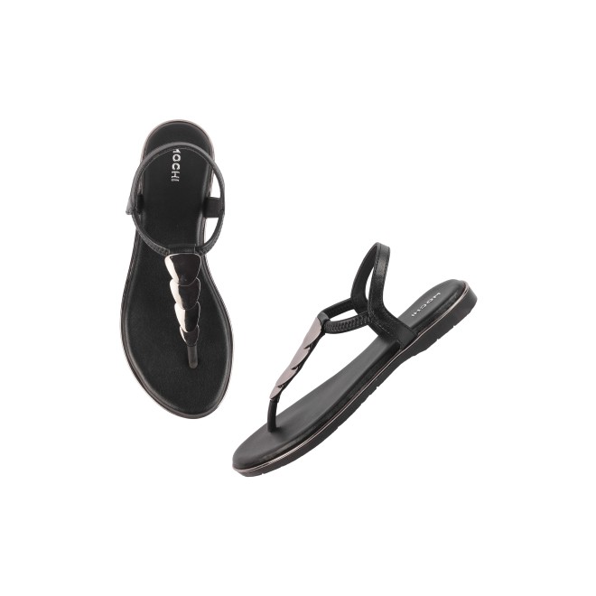 Mochi Women Black Casual Sandals (SKU: 33-800925-11-37)