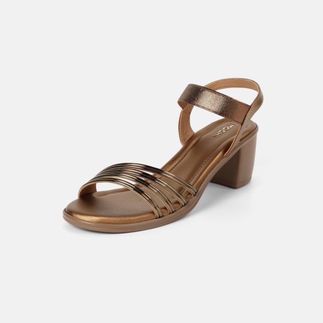 Mochi Women Antic-gold Casual Sandals (SKU: 33-801157-28-36)