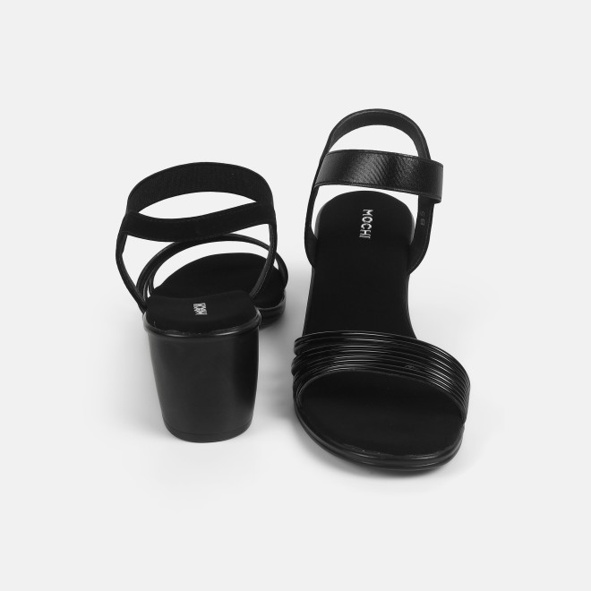 Mochi Women Black Casual Sandals (SKU: 33-801157-11-36)