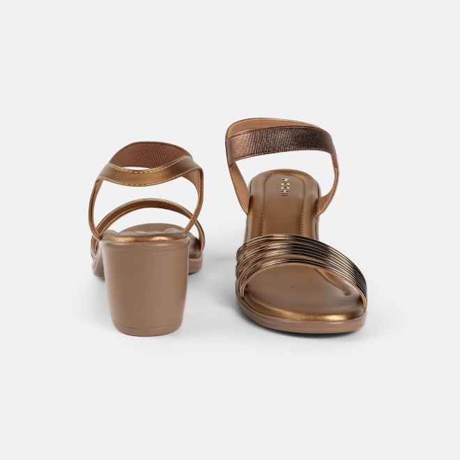 Mochi Women Antic-gold Casual Sandals (SKU: 33-801157-28-36)