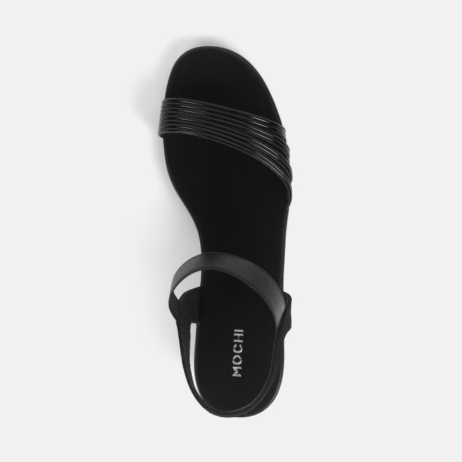 Mochi Women Black Casual Sandals (SKU: 33-801157-11-36)