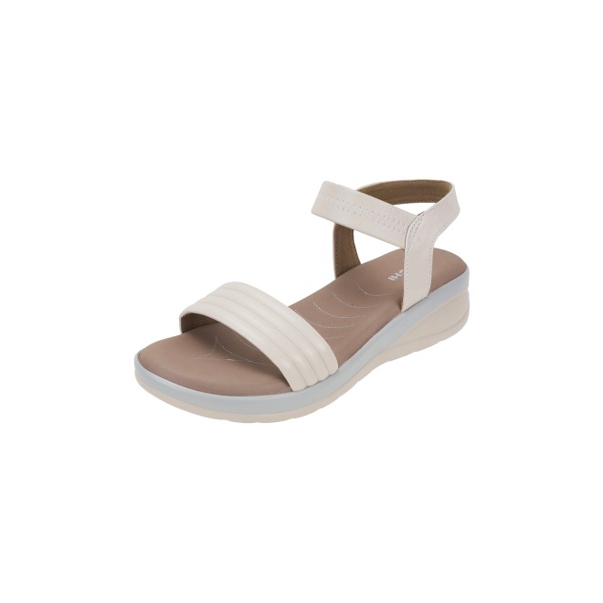 Mochi Women Beige Casual Sandals (SKU: 33-801161-20-36)