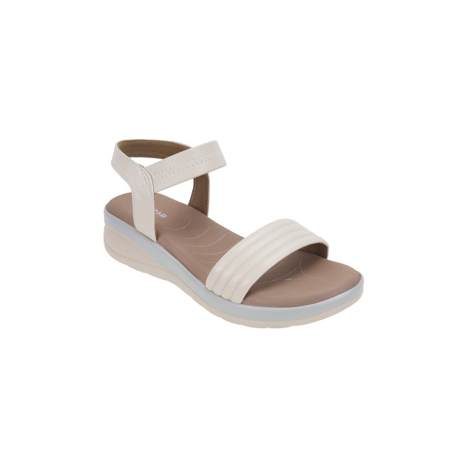 Mochi Women Beige Casual Sandals (SKU: 33-801161-20-36)