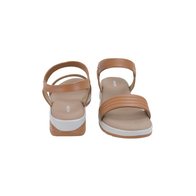 Mochi Women Tan Casual Sandals (SKU: 33-801161-23-37)