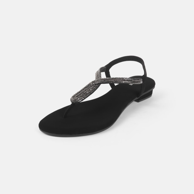 Mochi Women Black Casual Sandals (SKU: 33-801233-11-36)