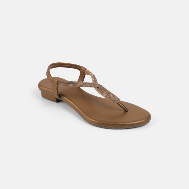 Mochi Women Antic-gold Casual Sandals (SKU: 33-801233-28-37)