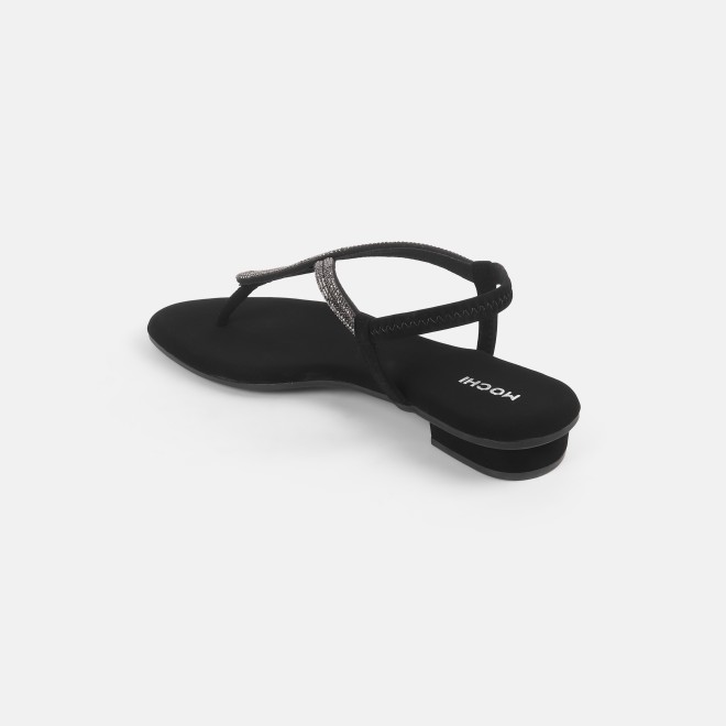 Mochi Women Black Casual Sandals (SKU: 33-801233-11-36)