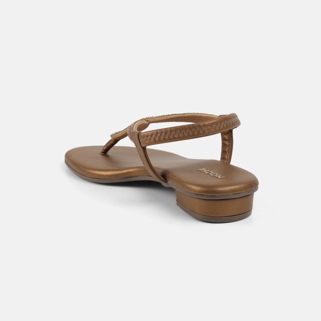 Mochi Women Antic-gold Casual Sandals (SKU: 33-801233-28-37)