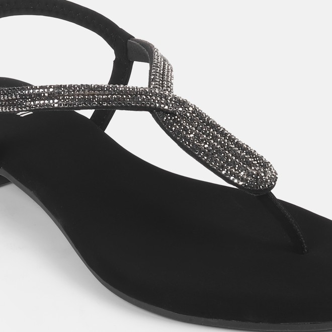 Mochi Women Black Casual Sandals (SKU: 33-801233-11-36)