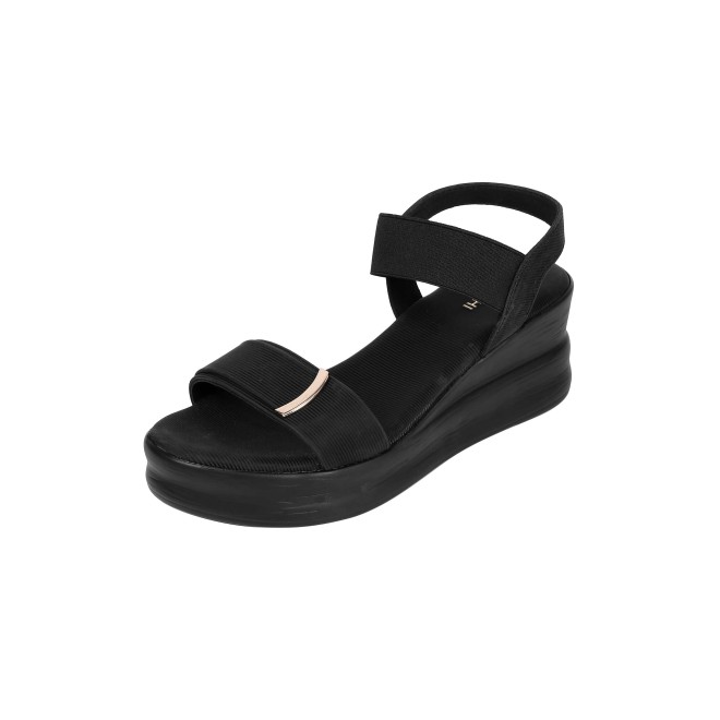 Mochi Women Black Casual Sandals (SKU: 33-801285-11-36)