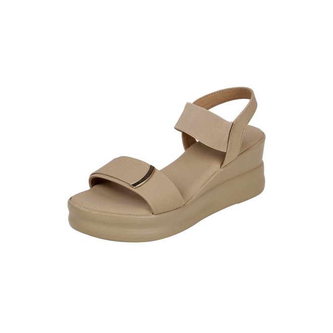 Mochi Women Tan Casual Sandals (SKU: 33-801285-23-36)