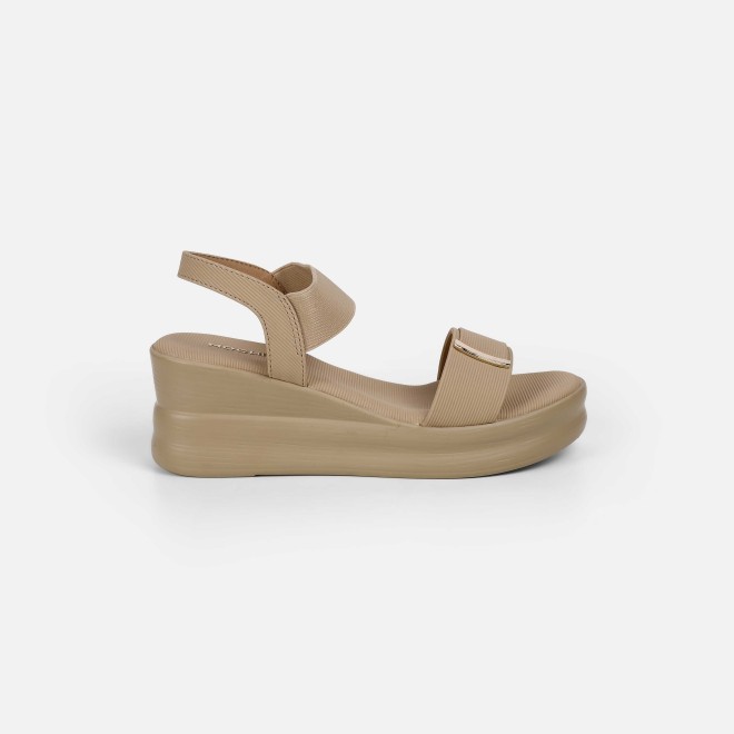 Mochi Women Tan Casual Sandals (SKU: 33-801285-23-36)