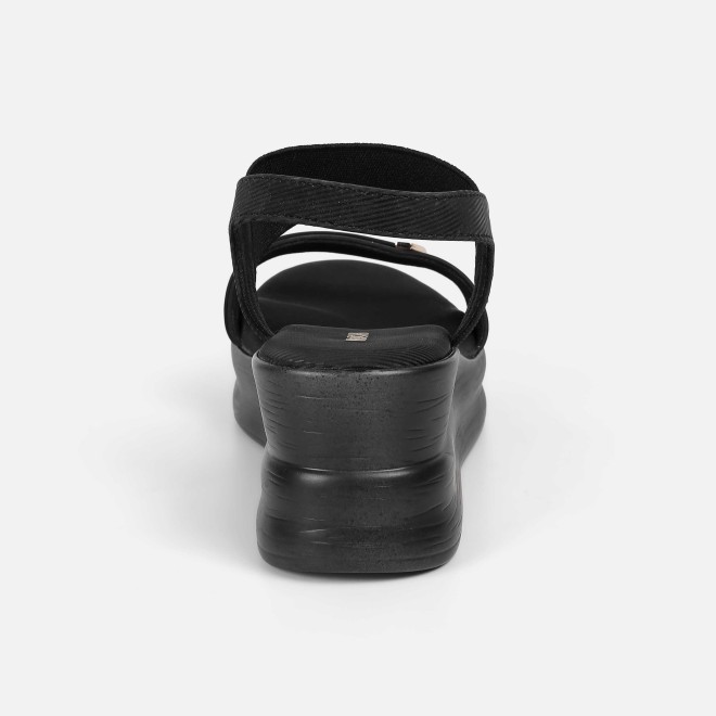 Mochi Women Black Casual Sandals (SKU: 33-801285-11-36)