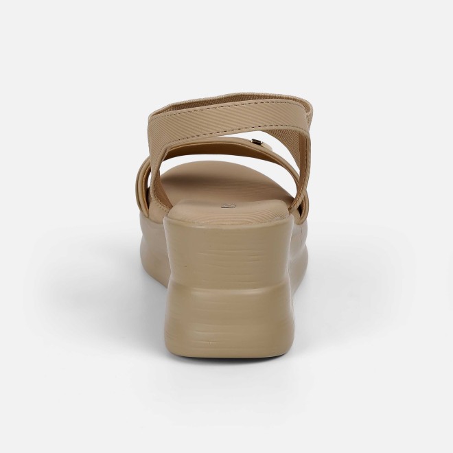 Mochi Women Tan Casual Sandals (SKU: 33-801285-23-36)