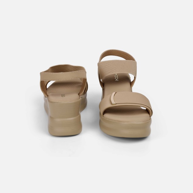 Mochi Women Tan Casual Sandals (SKU: 33-801285-23-36)