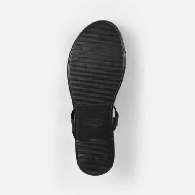 Mochi Women Black Casual Sandals (SKU: 33-801285-11-36)