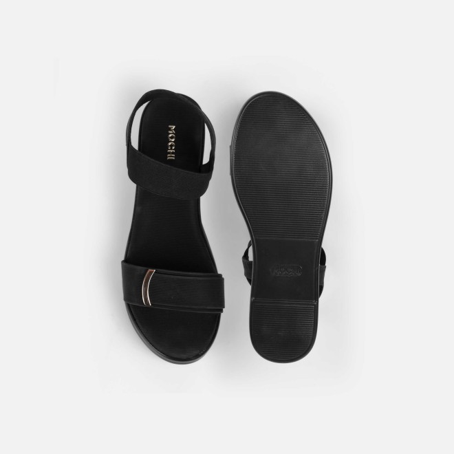 Mochi Women Black Casual Sandals (SKU: 33-801285-11-36)
