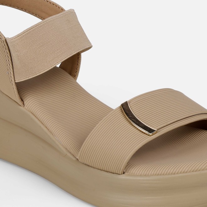Mochi Women Tan Casual Sandals (SKU: 33-801285-23-36)