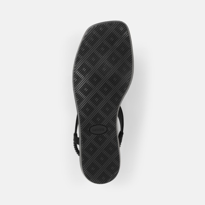 Mochi Women Black Casual Sandals (SKU: 33-801286-11-36)