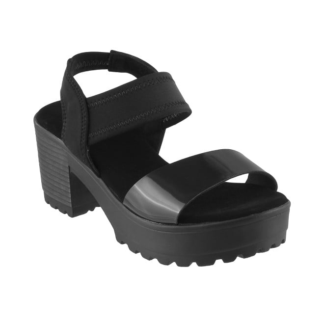 Women Black Casual Sandals