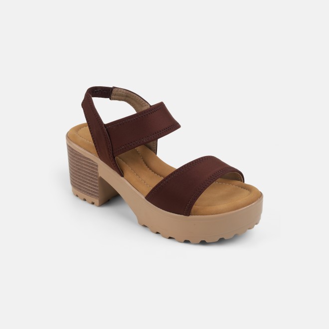 Mochi Women Brown Casual Sandals (SKU: 33-809815-12-36)