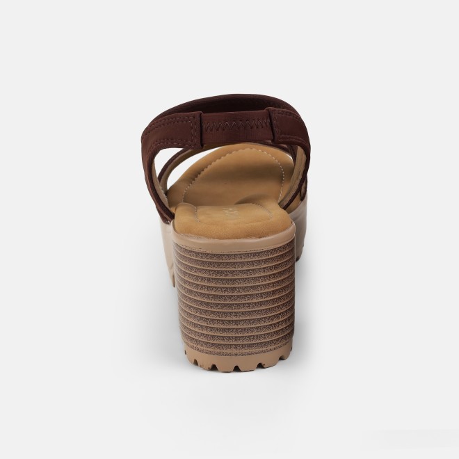 Mochi Women Brown Casual Sandals (SKU: 33-809815-12-36)