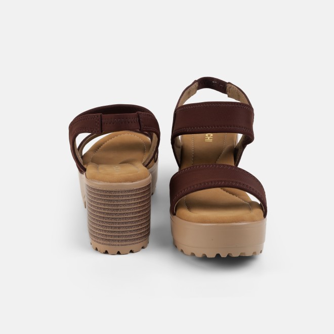 Mochi Women Brown Casual Sandals (SKU: 33-809815-12-36)