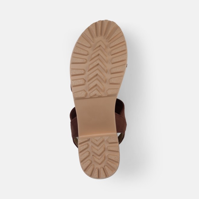 Mochi Women Brown Casual Sandals (SKU: 33-809815-12-36)
