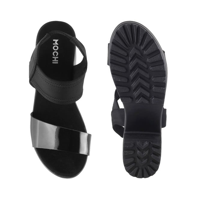 Mochi Women Black Casual Sandals (SKU: 33-809815-11-35)