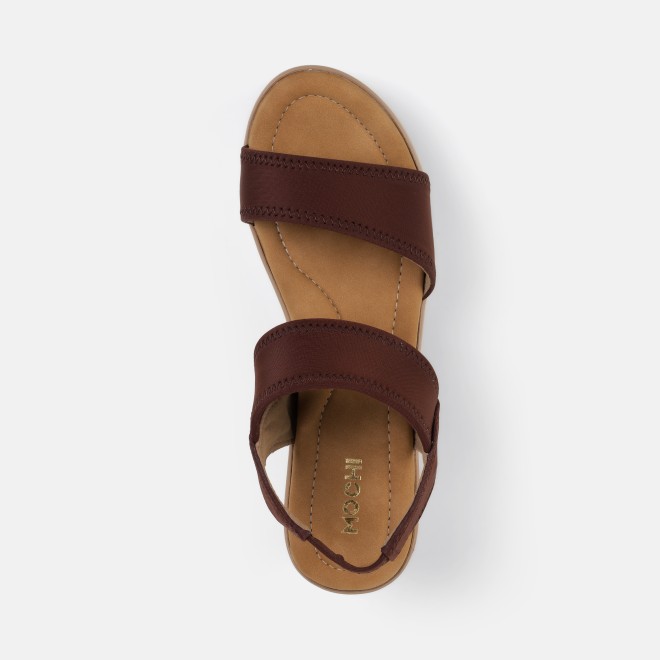 Mochi Women Brown Casual Sandals (SKU: 33-809815-12-36)