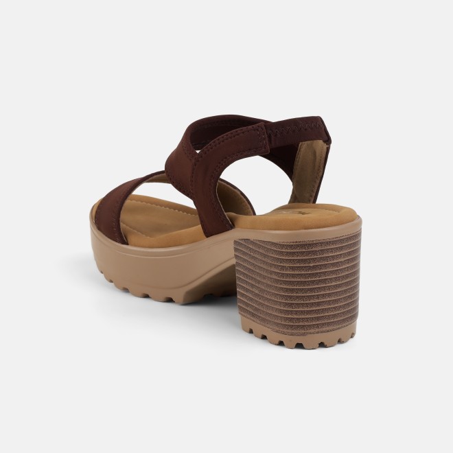 Mochi Women Brown Casual Sandals (SKU: 33-809815-12-36)