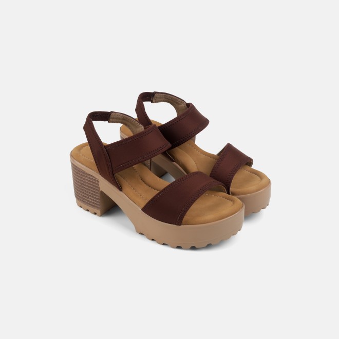 Mochi Women Brown Casual Sandals (SKU: 33-809815-12-36)