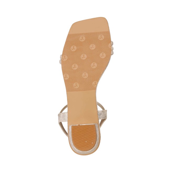 Mochi Women Gold Casual Sandals (SKU: 33-830-15-39)